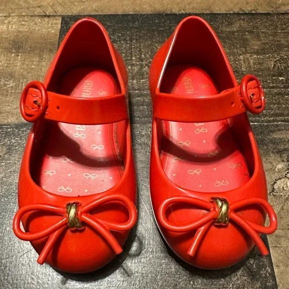 Mini Melissa Sweet Love Baby Bow Flats - Picture 2 of 7